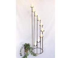 DanDiBo Porta-candele Art.225 in ferro battuto 102 cm Candelabro in metallo