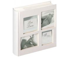 Walther Design ME-172 Album Ad Inserimento per Bambini Little Foot 200 Foto, Altro, Grigio, 23 x 6 x 23 cm