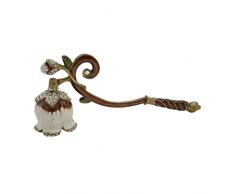 F Fityle Spegnicandele, Estintore Accessori, Campana di Candela con Manico Lungo, Fiamma con stoppino in Metallo per spegnere di Candela, stileA