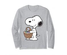 Peanuts Snoopy - Cesto per uova di Pasqua Maglia a Manica