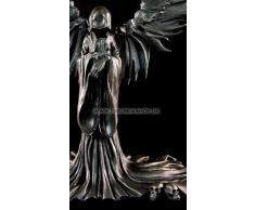 Nemesis Now - Statuetta angelo della morte, 23 cm, colore: nero