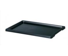 Sottovaso Giapponese in plastica a bordo arrotondato per bonsai 29,5x20x1 cm - A10