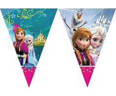 FESTONE BANDIERINE PRINCIPESSA FROZEN DISNEY ADDOBBI COMPLEANNO BAMBINA
