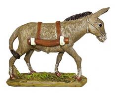 Ferrari & Arrighetti Statuine presepe: Asino linea Martino Landi per presepe da cm 10