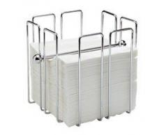 Aps 41617-15 Portatovaglioli in Filo, in Acciaio Inox, Altezza 19 cm