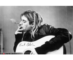 Grupo Erik LP1151 Poster Kurt Cobain, carta, Multicolore, 91 x 61,5 x 0,1 cm