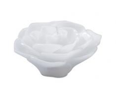 Darice UN67804 Candela galleggiante a forma di rosa, piccola, bianca