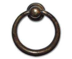 Maniglia Maniglietta per Mobili Ottone Antico Metal Style Handles 40x46 mm