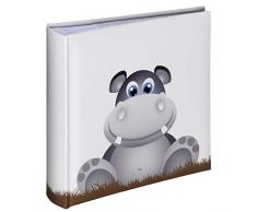 Hama 2371 Album Memo, 10 x 15 cm, 100 Pagine, 200 Foto, Bianco