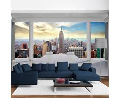 Fotomurale murando Carta da parati 400x280 cm TNT Murale alla moda Decorazione da Muro XXL Poster Gigante Design Carta per pareti Citta New York Architettura 10110904-35