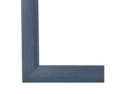 Cornice, Cornici dei quadri, portafoto OLIMP, 60x80 cm o 80x60 cm in BLU ARDESIA, vetro artificiale con l'antiriflesso cornice in MDF rivestiti di un foglio decorativo, 35 mm di larghezza