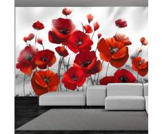 murando Carta da parati 300x210 cm Fotomurali in TNT Murale alla moda Decorazione da Muro XXL Poster Gigante Design Carta per pareti Fiori 10110906-23