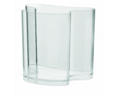 Guzzini Vaso da Arredo Portariviste Isola Home, Trasparente, 34 x 22.8 x h31 cm
