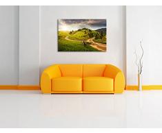 Pittura antica, pittura su tela, Immagini XXL completamente incorniciata con grandi cornici di cuneo, immagine della parete stampa artistica con cornice, più economico di pittura o di un dipinto a olio, non un manifesto o un cartello,