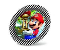 IRPot - KIT N 1 COORDINATO SUPER MARIO KART COMPLEANNO BANDIERINE PALLONCINI