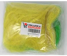 Erba di Pasqua, 50g Giallo e 50g Verde, per Decorazione Cofano e Mestiere di Pasqua