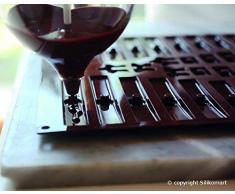 Silikomart, Stampo in silicone per albero di Natale tridimensionale, Marrone (Braun)