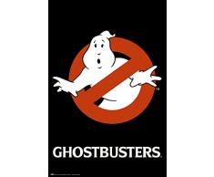 Grupo Erik: Poster Ghostbusters Logo | Poster da parete Acchiappafantasmi, 61x91,5cm, carta lucida | Poster da muro, incorniciabile | Poster Ghostbusters, Poster Film, Ghostbusters Gadget