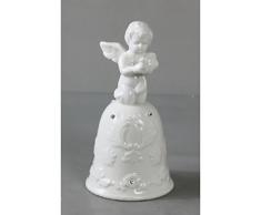 ANGELO CON STRASS CAMPANELLA 15CM NATALE