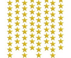 4 Pzi Ghirlande di Stelle 4M Glitter Stelle Ghirlanda Appesa Oro Ghirlanda Di Carta Stelle Decorazioni Ghirlanda Natalizia Stella per Matrimonio Compleanno Natale Festa