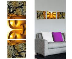 Adesivi Buddha Trittico 30 x 30 cm