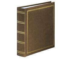 Hama Rustico Lillà Album Fotografico E Portalistino & 2174 Album Memo, 100 Pagine, 200 Foto 10 X 15, Marrone