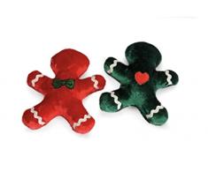 Gioco natalizio per gatti - Pan di zenzero in peluche Camon