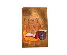 THIRD EYE CRYSTALS Cartoline Hindu Dio Ganesh Statua indiana intagliata a mano Cartoline decorative fai da te arte e artigianato vintage retrò vecchie cartoline pasquali Ganesha idolo regalo