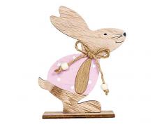 GreatFun Abbellimenti in legno Decorato in legno Coniglio Forme Ornamenti Artigianato Arti decorative Decorazioni pasquali Regali
