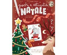 LIBRO DI NATALE con Giochi e attività: 25 attività per aspettare il Natale