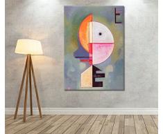 Giallobus - Quadro - Stampa su Tela Canvas Kandinsky - Quadro Astratto Verso lAlto - Quadri Moderni di Tela - Vari Formati - 50 x 70 CM