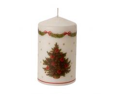 Villeroy & Boch Candela con Albero di Natale Winter Specials Toys M 7x12cm, Wax, Multicolore, 400 unità