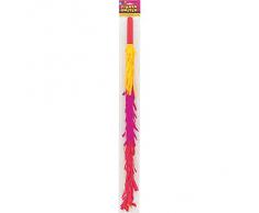 Unique Party, Bastone per pinata, in plastica, con frangie colorate