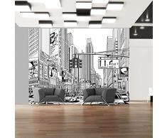 murando Carta da parati 350x270 cm Fotomurali in TNT Murale alla moda Decorazione da Muro XXL Poster Gigante Design Carta per pareti 100404-24