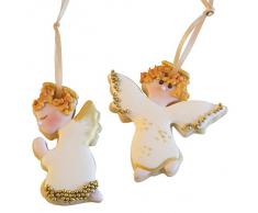 Decora Kit 2 TAGLIAPASTA ANGIOLETTO, Azzurro, h 6 cm