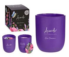 Acorde Candele profumate - Candela aromatica per la decorazione della casa - Candele grandi per aromaterapia - Esoteriche, belle, antitabacco, naturali, rilassanti (lavanda)