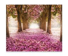 murando Carta da parati 200x140 cm Fotomurali in TNT Murale alla moda Decorazione da Muro XXL Poster Gigante Design Carta per pareti fiori alberi c-A-0031-a-b