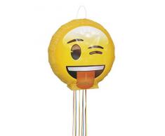 Wink Emoji Pinata, Pull string