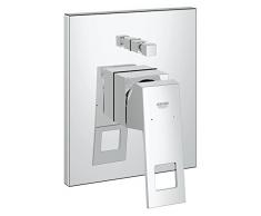GROHE Eurocube Miscelatore Monocomando per Vasca-Doccia, Cromo 19896000
