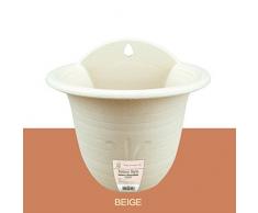 Sungmor Giardino 2PC Pack Fioriera da Parete, vasi da Fiori in plastica addensati per limmagazzinamento in Acqua, Porta-Container Decorativo per Recinzione per Esterni
