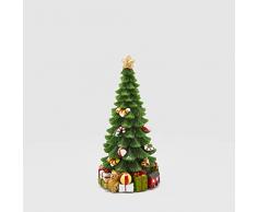 EDG - Candela Pino Albero di Natale Decorazione Natalizia 22cm