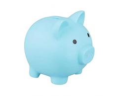 Salvadanaio per ragazze | Banche di monete per bambini | Salvadanaio carino, salvadanaio infrangibile a forma di maiale, salvadanaio per ragazzi ragazze bambini, regalo giocattolo per bambini Nakylucy