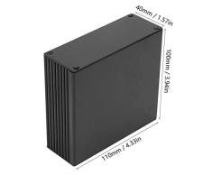 Circuito Stampato Strumento PCB Scatola di Raffreddamento in Alluminio Custodia per Progetti Elettronici Custodia Protettiva Shell Proteggi Scatola per Prodotti Elettronici Dissipatore di Calore