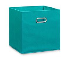 Zeller 14118 Contenitore, Non-Woven, Blu, 32x32x32 cm