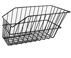 artex 32.09.76 Cestino Bici Posteriore Nero Misure Cm 34x25x17h, è Necessario Il Portapacchi