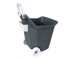 Bama 70202 Kart Carriola per Giardino, Muschio, 59 x 50 x 72 cm