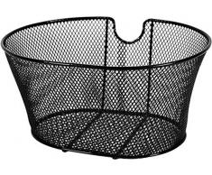 artex 34.54.01 Cestino Bici Anteriore Nero Ovale in Rete Jolly Misure Cm 38x29x18h, è Necessario Il Portapacchi