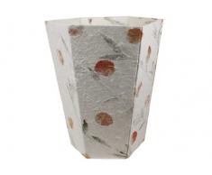 Life Arts Petal Cestino per La Carta Realizzato a Mano Dimensione Regolare Bougainvillea (30cm x 25cm x 15cm)