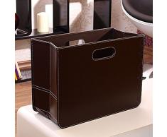 Design PORTARIVISTE Business | Bruno, Fintapelle, 40 cm | Cesto Giornale