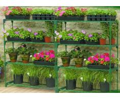 Gardman 08751 Confezione Doppia Scaffalatura per Serra